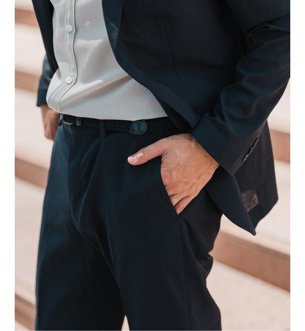 EDIFICE「"高通気＆吸水速乾" BREEZE COOL AKIHA スラックス【セットアップ着用可】」|スラックス|