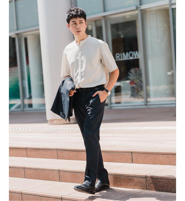 EDIFICE「"高通気＆吸水速乾" BREEZE COOL AKIHA スラックス【セットアップ着用可】」|スラックス|