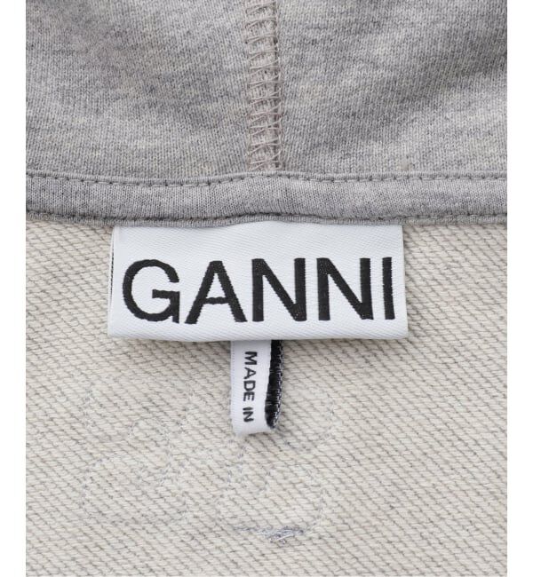 PULP「GANNI / ガニー Essential Isoli Zip Hoodie」|パーカー|