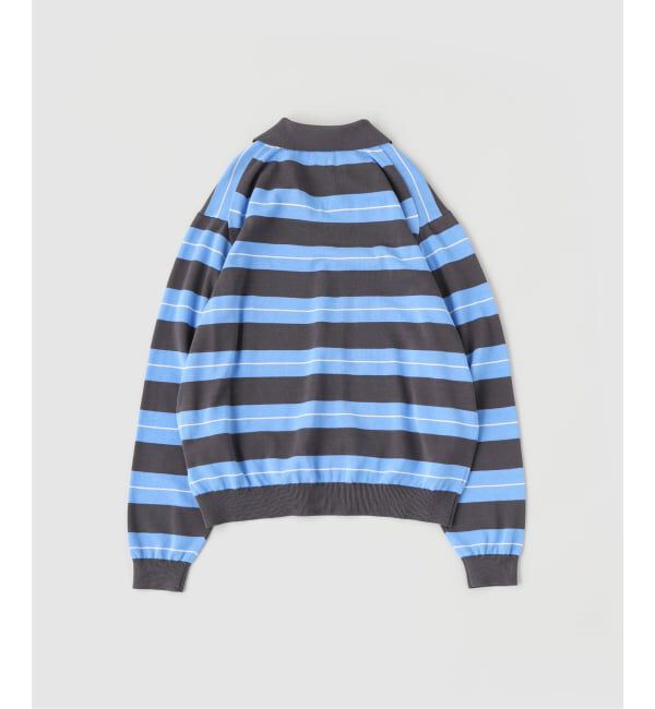 EDIFICE「マルチボーダー スキッパー ニット」|ニット・セーター|