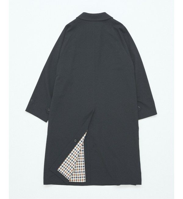 JOURNAL STANDARD「Aquascutum for JOURNAL STANDARD EX WOOL GABARDINE BALMACHAN COAT」|ステンカラーコート|