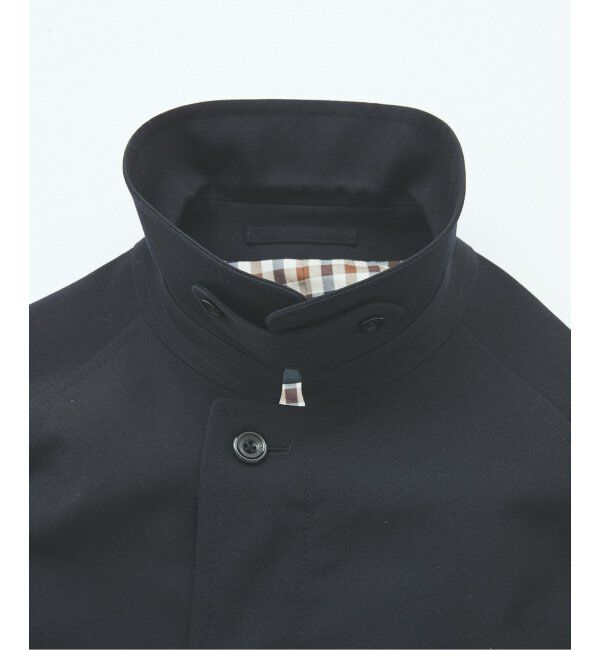 JOURNAL STANDARD「Aquascutum for JOURNAL STANDARD EX WOOL GABARDINE BALMACHAN COAT」|ステンカラーコート|