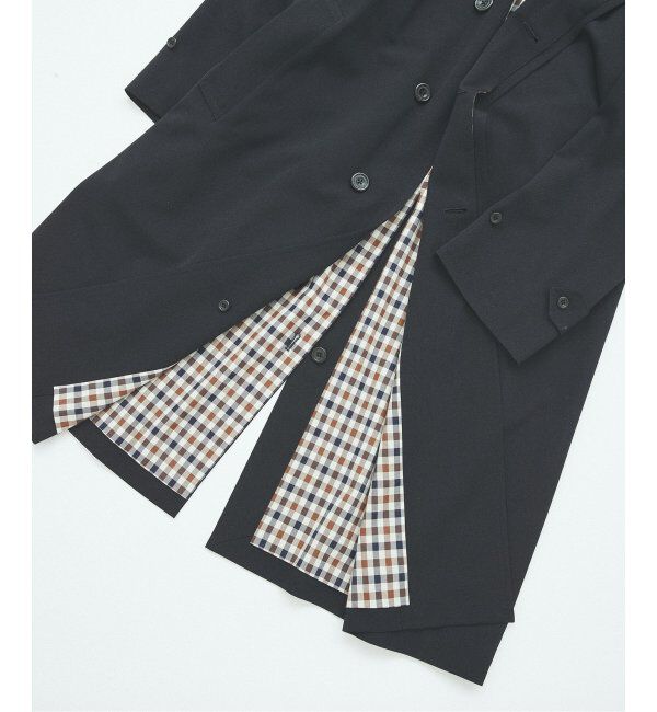 JOURNAL STANDARD「Aquascutum for JOURNAL STANDARD EX WOOL GABARDINE BALMACHAN COAT」|ステンカラーコート|