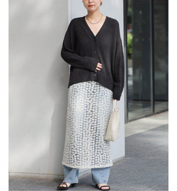 JOURNAL STANDARD relume「テープヤーンニュアンスVカーディガン」|カーディガン|