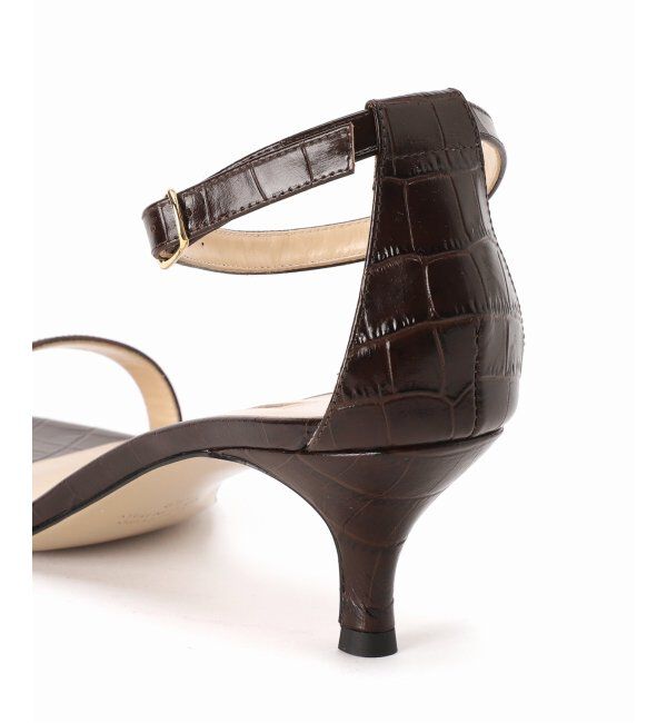 journal standard L'essage「【NEBULONI E. /ネブローニ】クロコカタオシ ワンストサンダル」|サンダル|