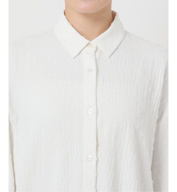 JOURNAL STANDARD relume「《追加》ドットジャガードブラウス」|シャツ・ブラウス|