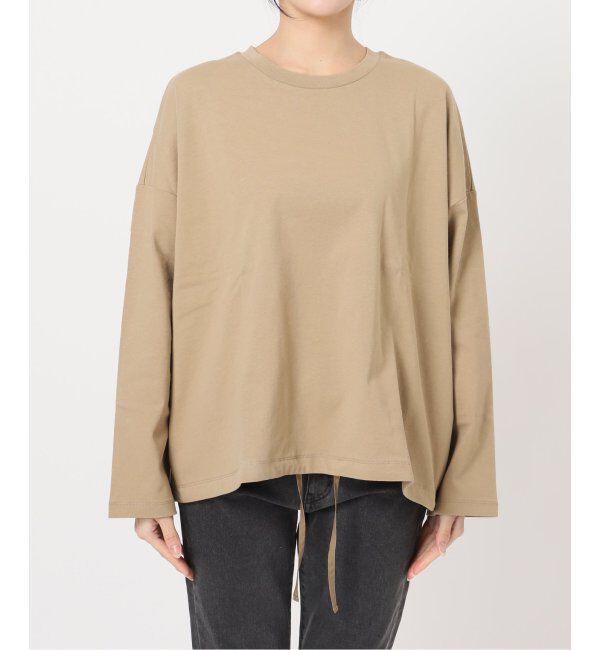 JOURNAL STANDARD relume「《追加》ギャザーヘムロングスリーブ」|Tシャツ・カットソー|
