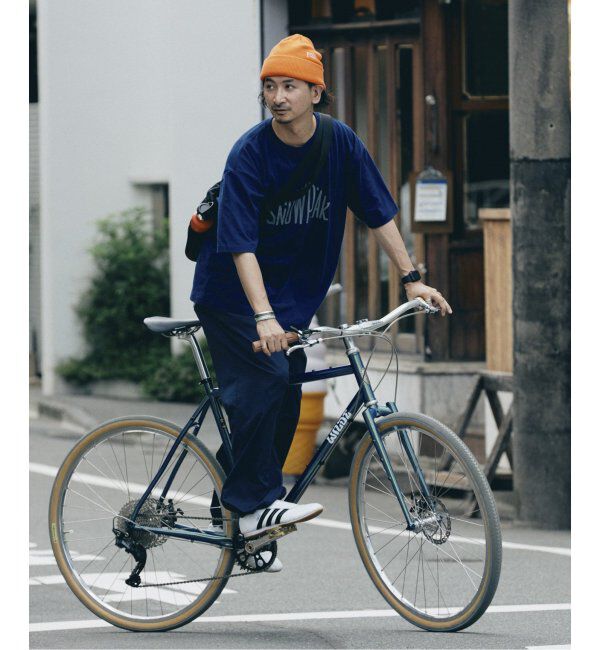 JOURNAL STANDARD relume「SNOWPEAK / スノーピーク 別注 &rdquo;トラペゾイド&rdquo; ロゴTシャツ」|Tシャツ・カットソー|