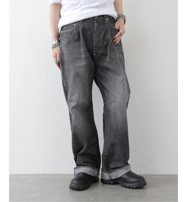 journal standard luxe「11OZデニムタック5PK」|デニム|ブラック