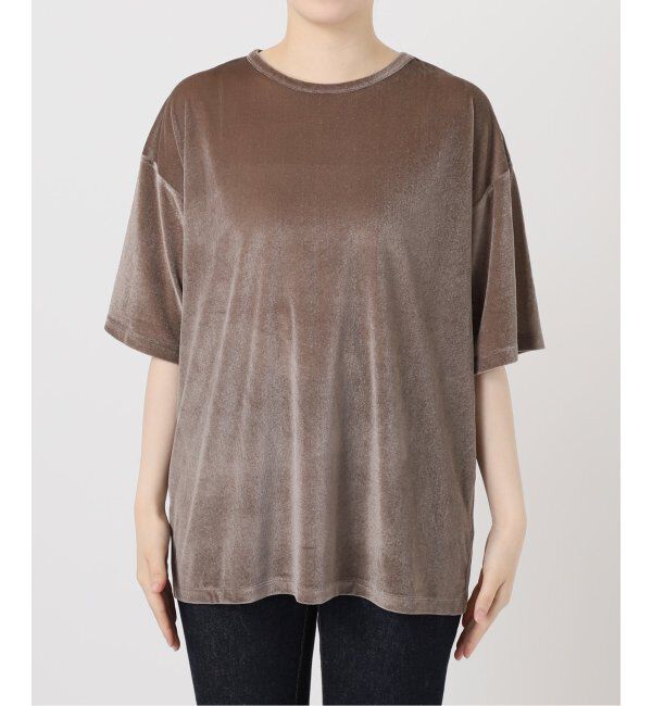 journal standard L'essage「ベロアTシャツ」|Tシャツ・カットソー|