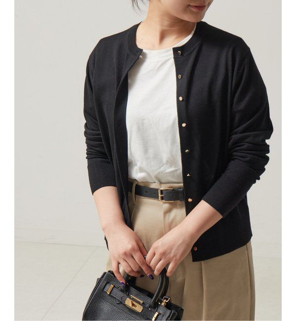 journal standard L'essage「cashfeelクルーネックカーディガン」|カーディガン|