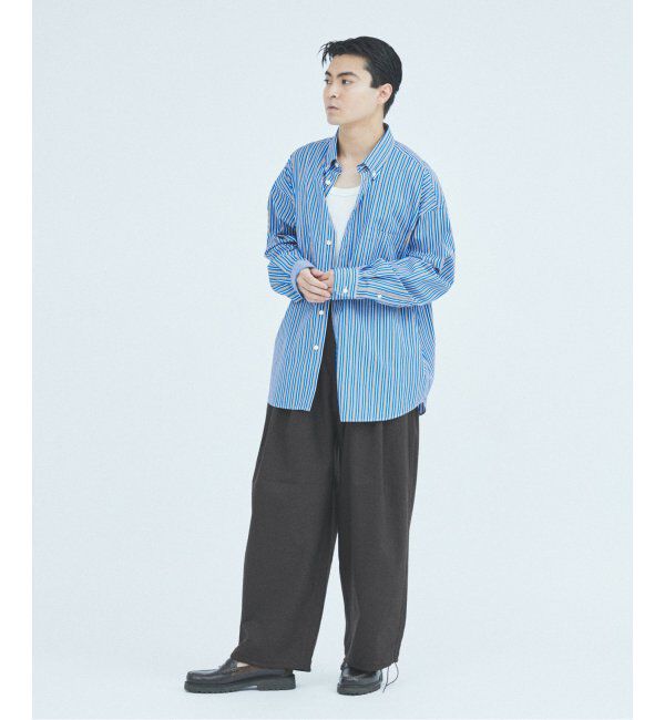 JOURNAL STANDARD「THOMAS MASON / トーマスメイソン ファット シルエット ボタンダウン シャツ」|シャツ・ブラウス|