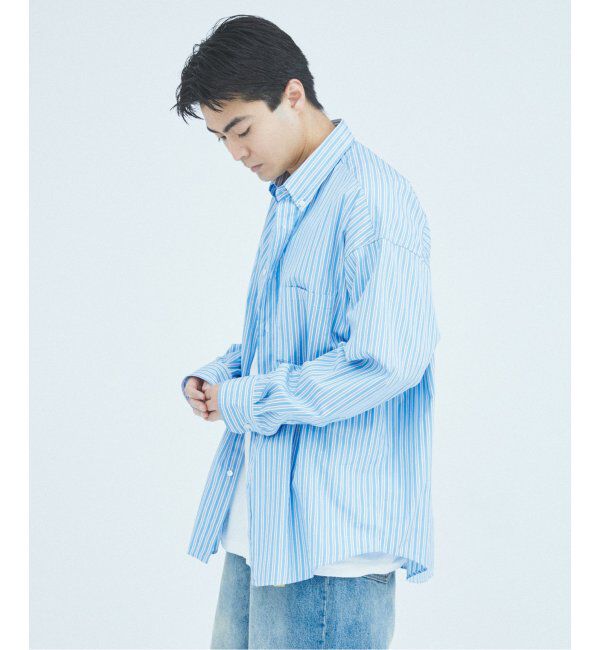 JOURNAL STANDARD「THOMAS MASON / トーマスメイソン ファット シルエット ボタンダウン シャツ」|シャツ・ブラウス|