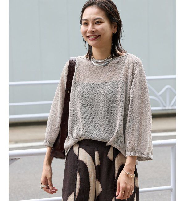 JOURNAL STANDARD「ペーパーヤーンサマールーズプルオーバー」|ニット・セーター|