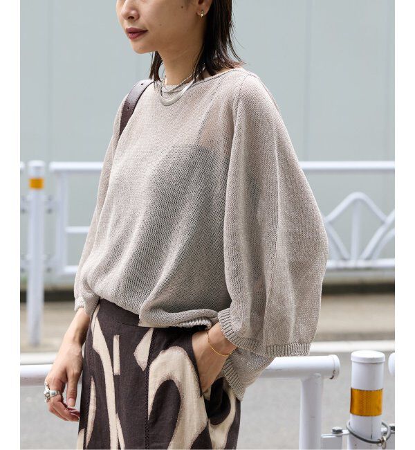 JOURNAL STANDARD「ペーパーヤーンサマールーズプルオーバー」|ニット・セーター|