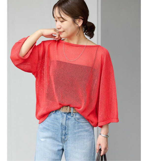 JOURNAL STANDARD「ペーパーヤーンサマールーズプルオーバー」|ニット・セーター|