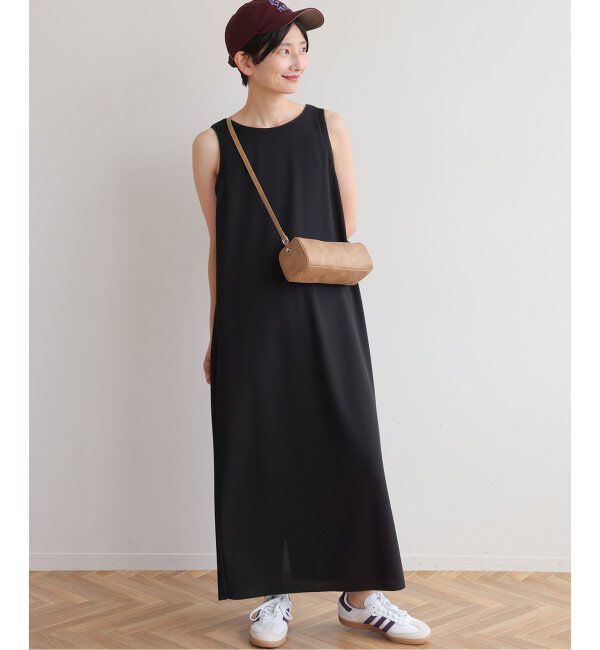 JOURNAL STANDARD relume「《WEB限定追加》カットジャージーワンピース」|ワンピース|ブラック