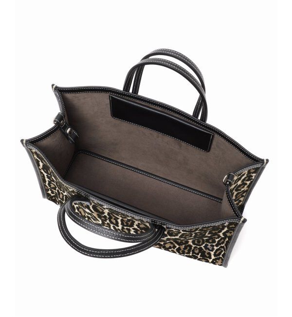 journal standard L'essage「《別注》【A VACATION】BREAD-M-L KHAKI LEO：トートバッグ」|トートバッグ|