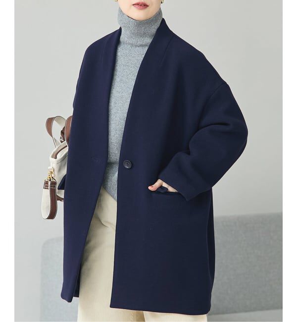 追加》SUPER140S/GIOLICA コクーンコート（journal standard L'essage