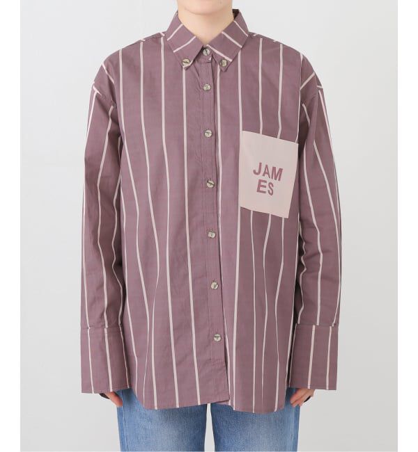 JOURNAL STANDARD relume「【ARAMINTA JAMES/アラミンタ ジェームス】ALPINE COTTON STRIPE SH」|シャツ・ブラウス|