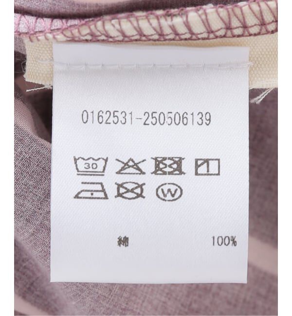 JOURNAL STANDARD relume「【ARAMINTA JAMES/アラミンタ ジェームス】ALPINE COTTON STRIPE SH」|シャツ・ブラウス|