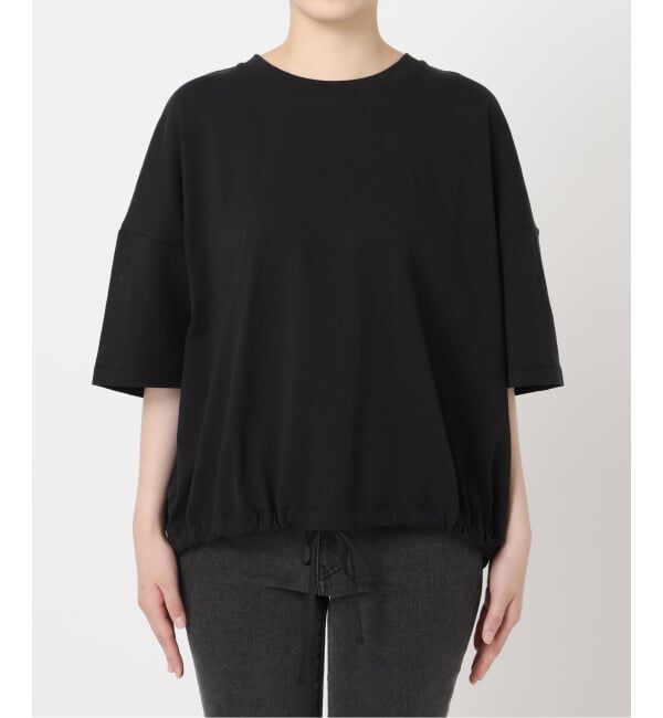 JOURNAL STANDARD relume「《追加5》ギャザーヘムショートスリーブTシャツ」|Tシャツ・カットソー|