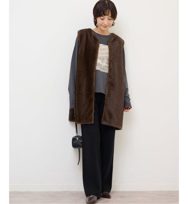 JOURNAL STANDARD relume「ファーベスト」|ダウンベスト・ベスト|