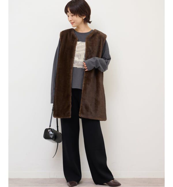 JOURNAL STANDARD relume「ファーベスト」|ダウンベスト・ベスト|