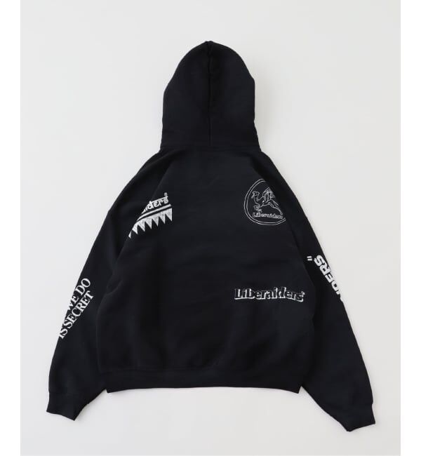 JOURNAL STANDARD「Liberaiders / リベレイダース HANDWRITING PRINT フードパーカー」|パーカー|
