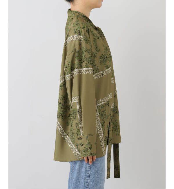 journal standard L'essage「スカーフプリントボウタイブラウス」|シャツ・ブラウス|