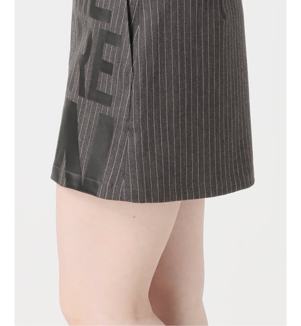 Oriens JOURNAL STANDARD「ストライプロゴミニスカート」|スカート|