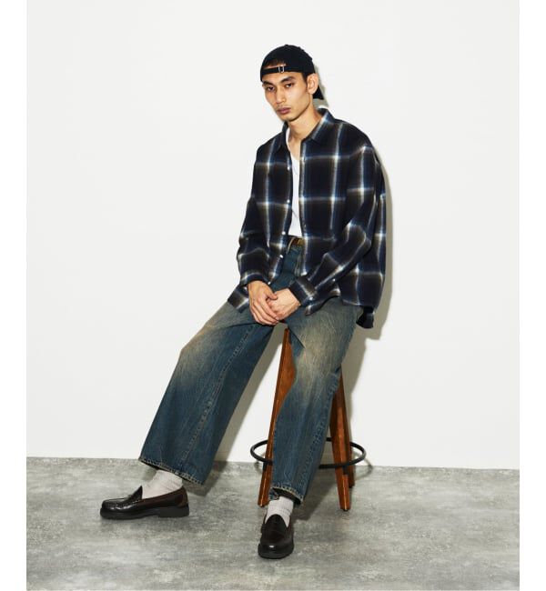 JOURNAL STANDARD「オンブレチェック フランネルシャツ」|シャツ・ブラウス|