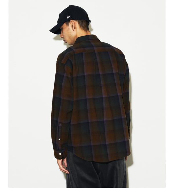 JOURNAL STANDARD「オンブレチェック フランネルシャツ」|シャツ・ブラウス|