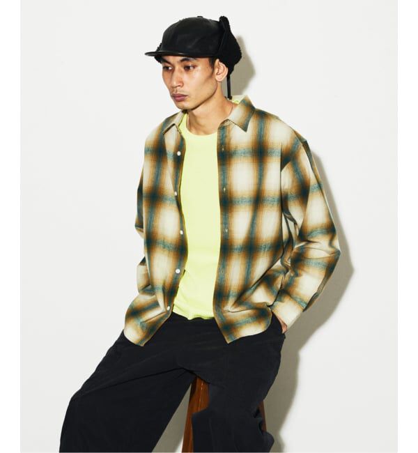 JOURNAL STANDARD「オンブレチェック フランネルシャツ」|シャツ・ブラウス|
