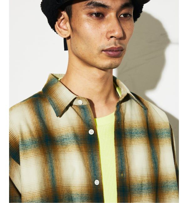 JOURNAL STANDARD「オンブレチェック フランネルシャツ」|シャツ・ブラウス|