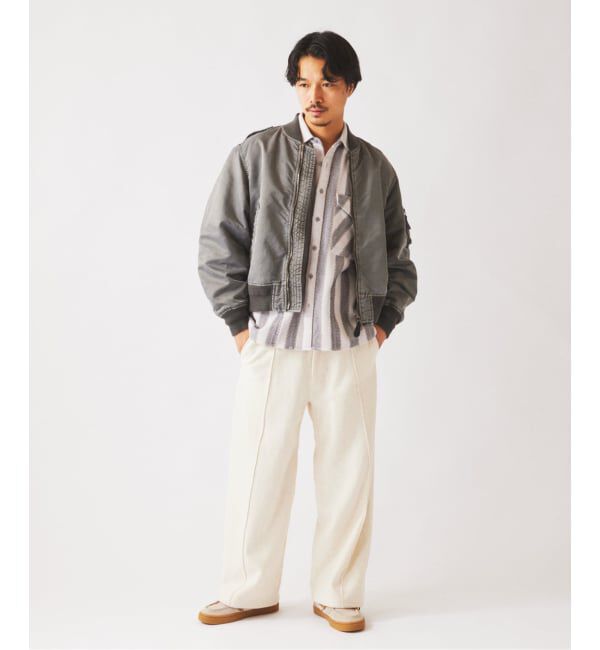 JOURNAL STANDARD relume「ガーメントダイ L-2B フライトジャケット」|ミリタリージャケット|