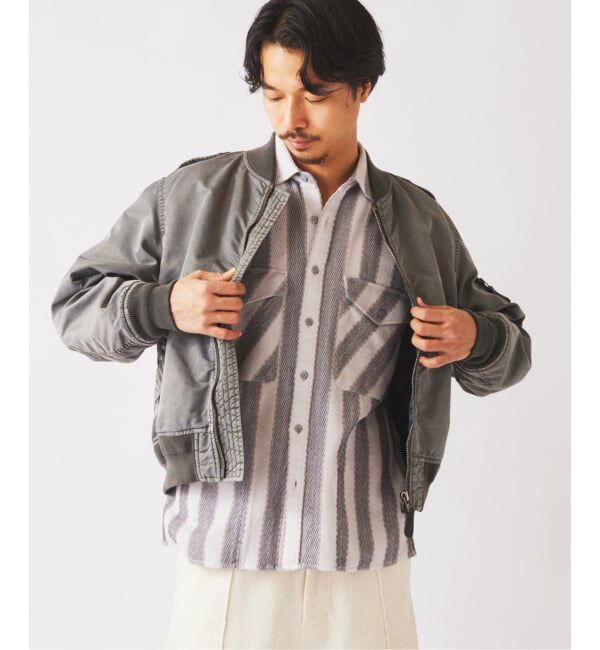 JOURNAL STANDARD relume「ガーメントダイ L-2B フライトジャケット」|ミリタリージャケット|