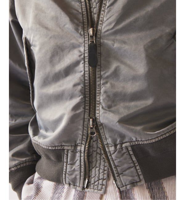 JOURNAL STANDARD relume「ガーメントダイ L-2B フライトジャケット」|ミリタリージャケット|