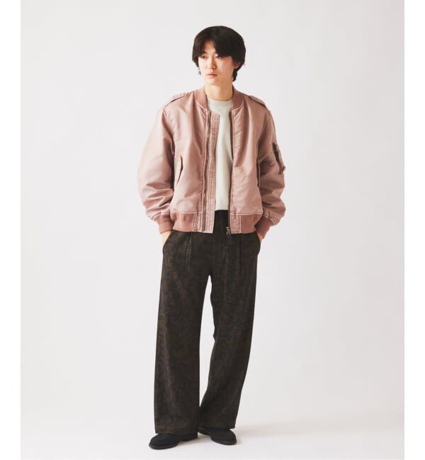 JOURNAL STANDARD relume「ガーメントダイ L-2B フライトジャケット」|ミリタリージャケット|