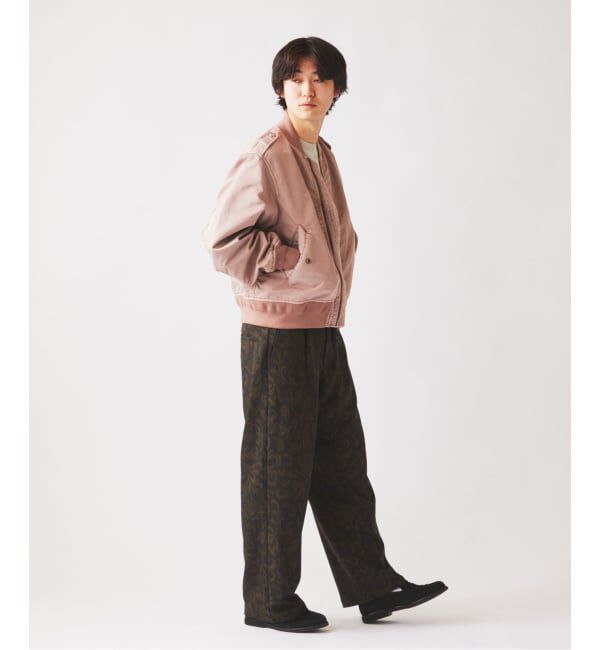 JOURNAL STANDARD relume「ガーメントダイ L-2B フライトジャケット」|ミリタリージャケット|