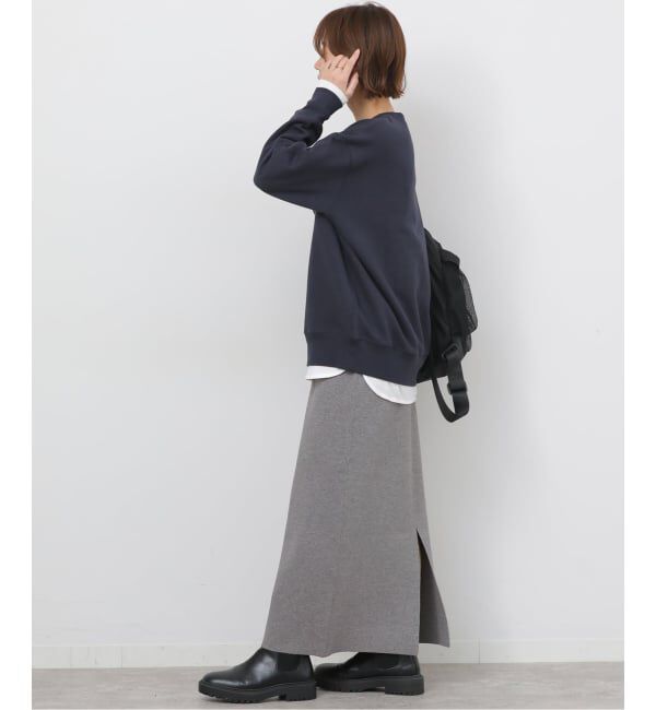 JOURNAL STANDARD relume「《追加》ウォッシャブルミラノリブIラインスカート」|スカート|