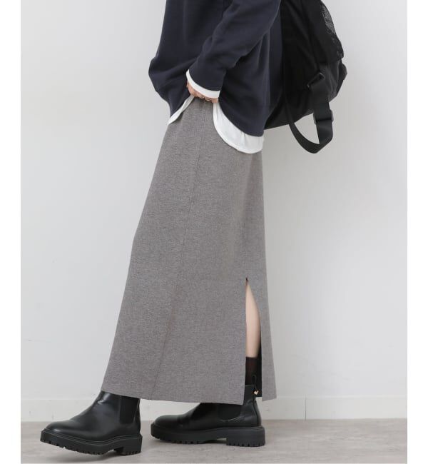 JOURNAL STANDARD relume「《追加》ウォッシャブルミラノリブIラインスカート」|スカート|