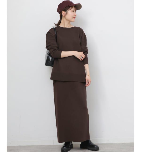 JOURNAL STANDARD relume「《追加》ウォッシャブルミラノリブIラインスカート」|スカート|