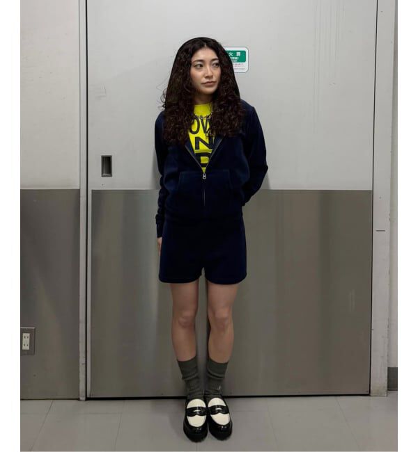 Oriens JOURNAL STANDARD「ベロアフーディーロンパース」|オールインワン|