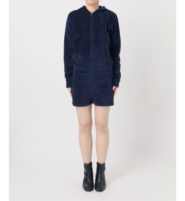 Oriens JOURNAL STANDARD「ベロアフーディーロンパース」|オールインワン|