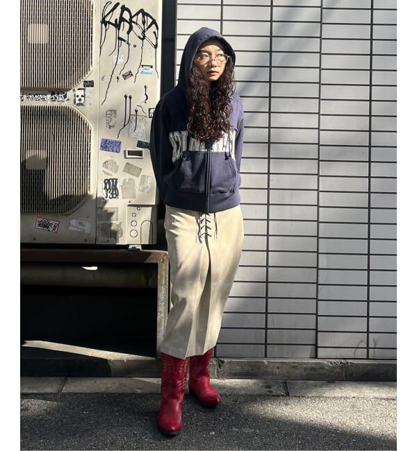 Oriens JOURNAL STANDARD「カレッジロゴフーディー」|パーカー|