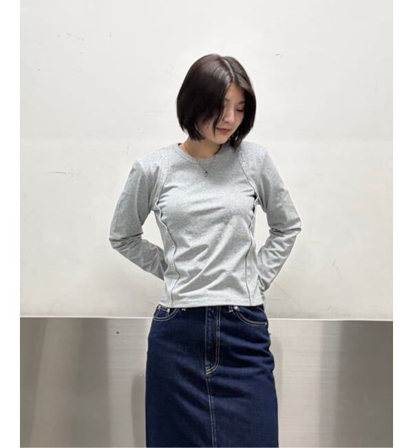 Oriens JOURNAL STANDARD「ボタンディテールロングスリーブTee」|Tシャツ・カットソー|