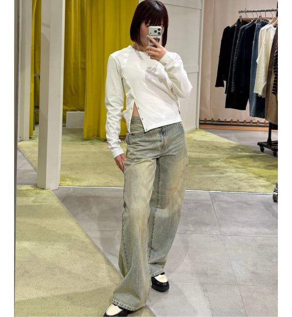 Oriens JOURNAL STANDARD「ボタンディテールロングスリーブTee」|Tシャツ・カットソー|