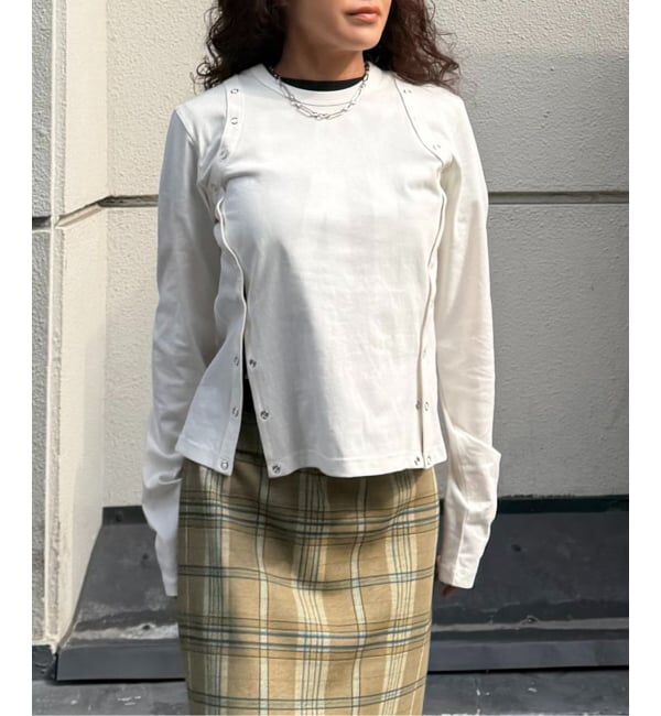 Oriens JOURNAL STANDARD「ボタンディテールロングスリーブTee」|Tシャツ・カットソー|