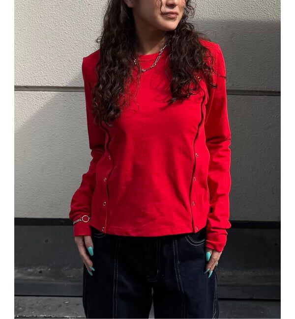 Oriens JOURNAL STANDARD「ボタンディテールロングスリーブTee」|Tシャツ・カットソー|